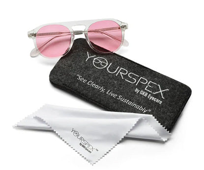 Pink Aviator Full Rim UV400 Protected Sunglasses For Men
