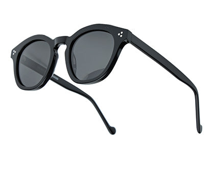 YourSpex-Modern Black Square UV400 Sunglasses-Medium-Square