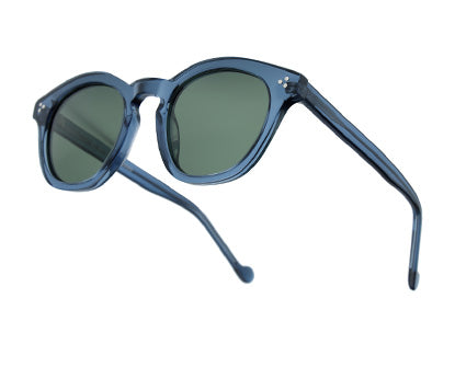 YourSpex-Ocean Blue Square Frame Sunglasses-Medium-Square
