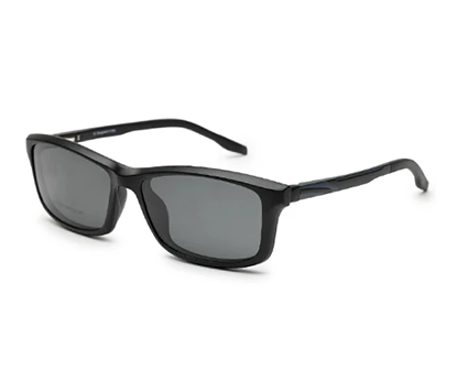 Gray Ultralight Clip-on Spectacles
