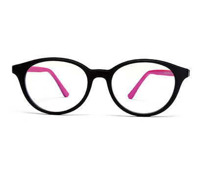 Black Clubmaster Full Rim Acetate Frame for Kids