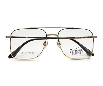 Zenith Titanium Gold Large Square Frame
