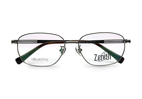 Zenith Titanium Metallic Silver Frames