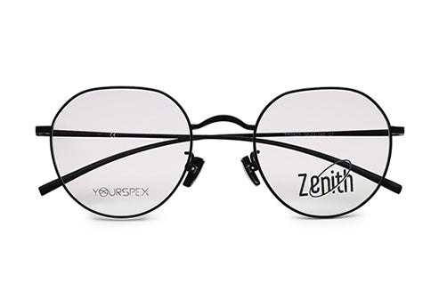Zenith Titanium Round Metal Frames