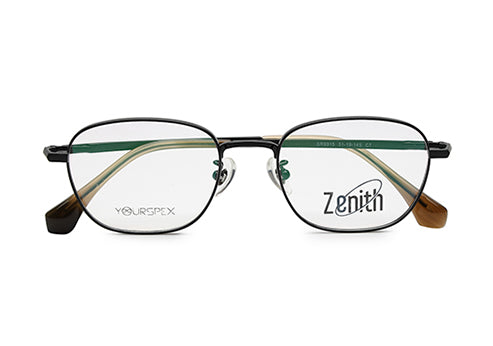 Zenith Titanium Matte Black Spectacles