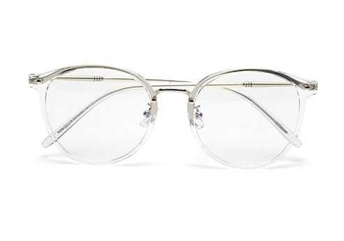 Zenith Titanium Transparent Silver Round Chasma