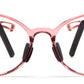 YourSpex Transparent Pink Eyeglasses Frame for Kids