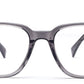 Grey Glossy Square Full Rim Acetate Glasses Frames for Men