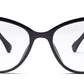 Black Cateyes Full Rim Acetate Frame for Women