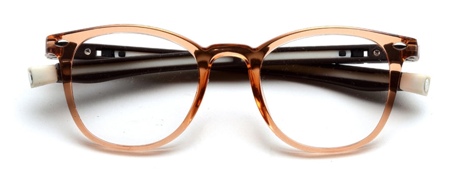 YourSpex Brown Wayfarer Spectacles for Children