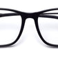 Dark Blue Square Full Rim Acetate Metal Frame for Men