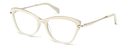 White Cateye Frames