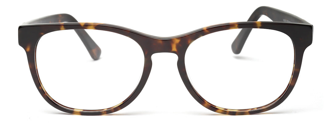 Tort Acetate Oval Unisex Frame