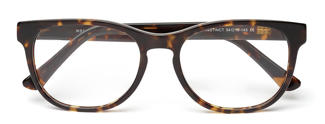 Tort Acetate Oval Unisex Frame