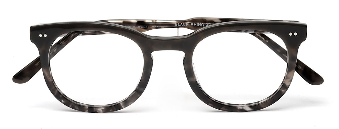 Unisex Retro Round Actetate Frame