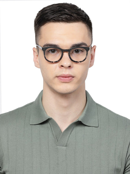 Unisex Retro Round Actetate Frame