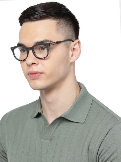 Unisex Retro Round Actetate Frame