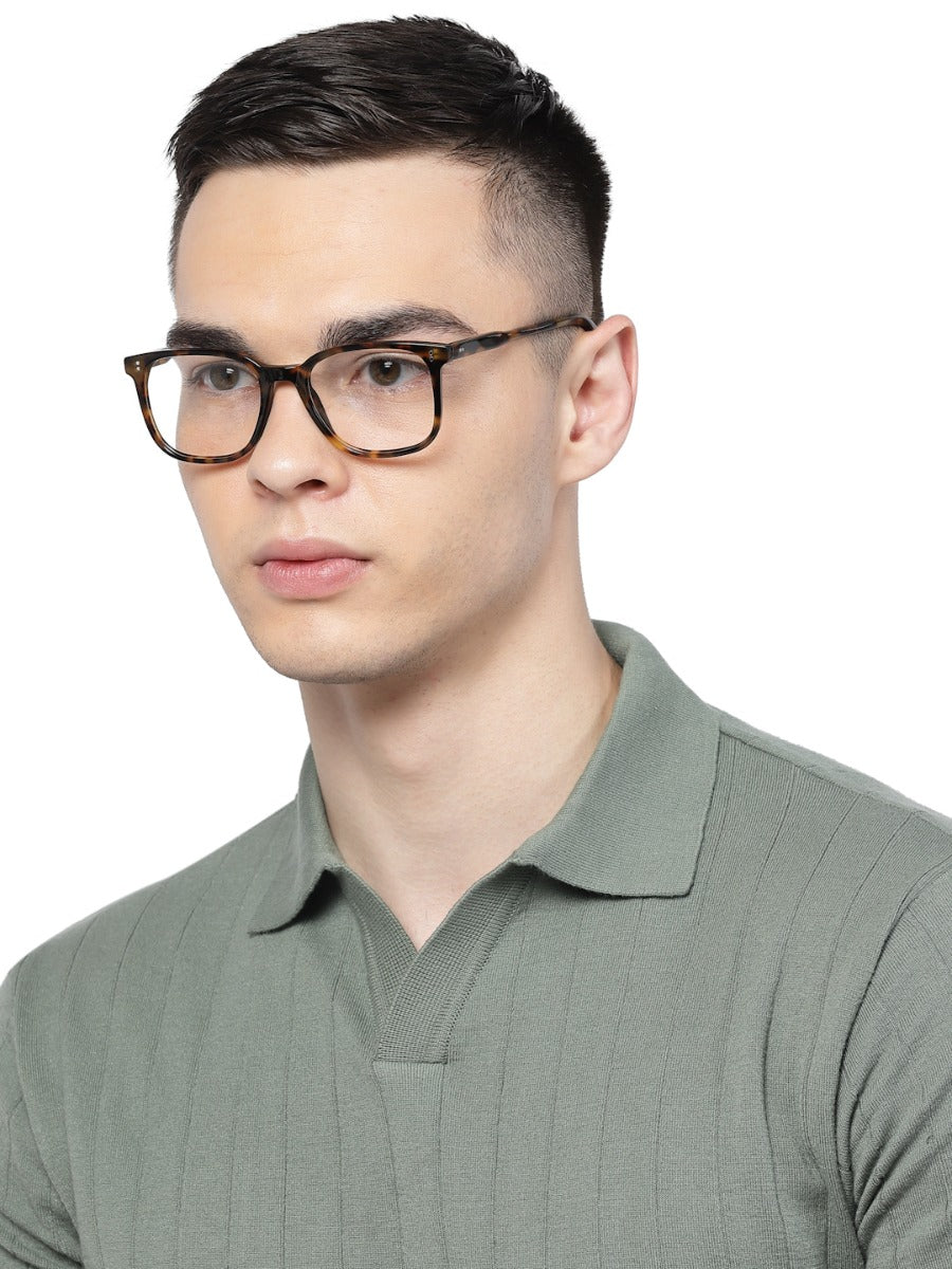 Tort Acetate Oval Unisex Frame