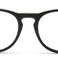 Oval Black Number Glass Frames