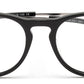 Oval Black Number Glass Frames