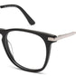 Oval Black Number Glass Frames