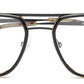 Tort & Black Framed Square Glasses