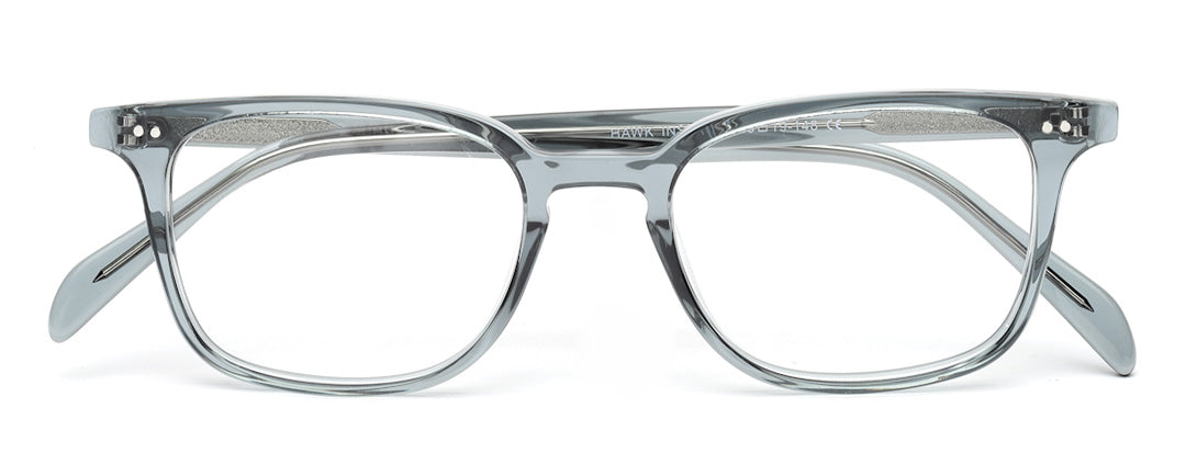 Grey Acetate Square Frame