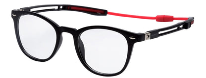 Black Wayfarer Specs Full Rim TR-90 Frame for Kids