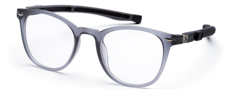 YourSpex Grey Transparent Eyeglasses for Kids 