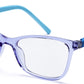 YourSpex Blue Wayfarer Glasses Frames for Children