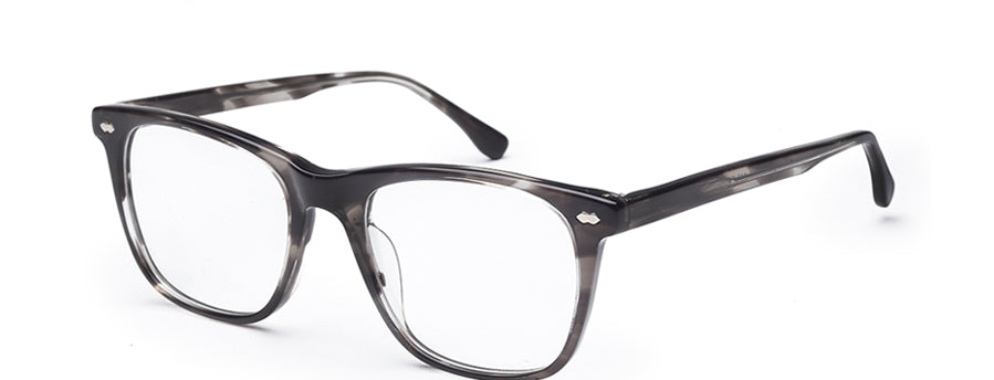 Brown Tort Square Full Rim Acetate Frame for Men