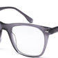 Transparent Grey Square Full Rim Acetate Frame for Men