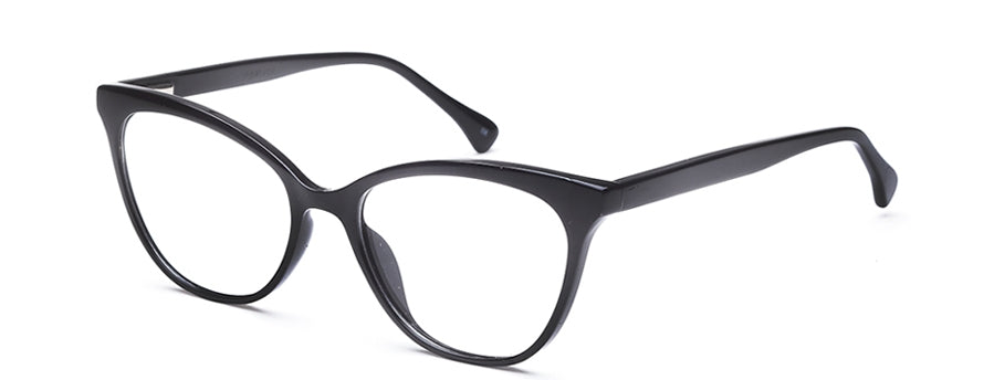 Black Cateyes Full Rim Acetate Frame for Women