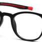 YourSpex Black Specs  Wayfarer Frame for Children