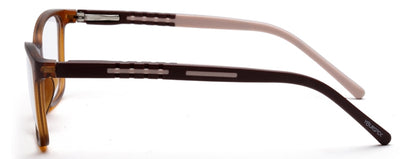 Light Brown Wayfarer Spectacles Full Rim TR-90 Frame for Kids