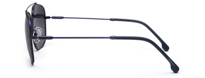 Blue Squared full Rim Metal Sunglasses For Men