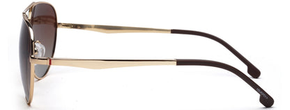 Golden Aviator Full Rim Metal Sunglasses