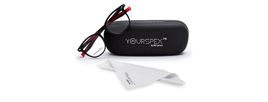 YourSpex Black Specs Case