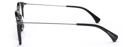 Black Oval Full Rim Frame for Men & Women