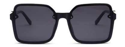 Black Square UV Sunglass for Women