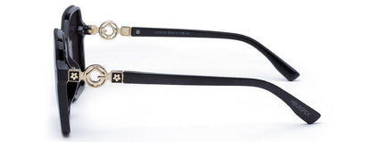 Black Square UV Sunglass for Women