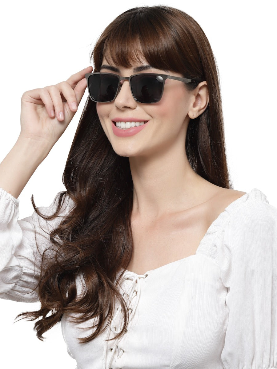 Black Wayfarer Sunglasses Black Wayfarer YourSpex GKB EYECARE PRIVATE LIMITED
