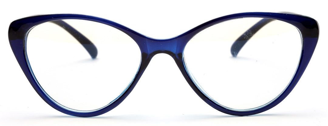 Blue Cateye Eyeglasses for Women