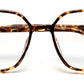 Brown Tort Square Full Rim Acetate Frame for Women