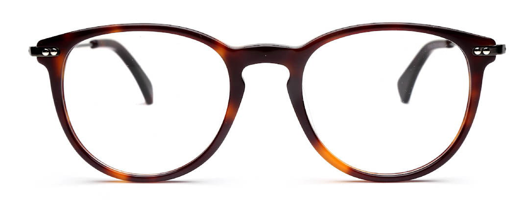 Brown Tort Oval Full Rim Frame for Men & Women