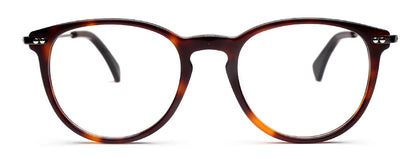 Brown Tort Oval Full Rim Frame for Men & Women