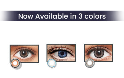 Freshlook FLCC OneDay ALLURE GREY Color Contact Lens 10 Lens Box