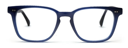 Dark Blue Square Full Rim Acetate Frame for Men