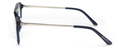 Dark Blue Square Full Rim Acetate Frame for Men