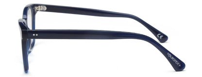 Dark Blue Square Full Rim Acetate Frame for Men